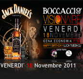 PHOTOGALLERY - JACK DANIEL'S - 18/11/2011 - Boccaccio Club