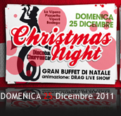 PHOTOGALLERY - CHRISTMAS NIGHT - 25/12/2011 - Boccaccio Club