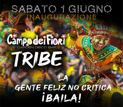 Campo dei Fiori - TRIBE - INAUGURAZIONE - Boccaccio Club