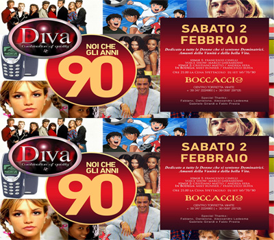 DIVA - NOI CHE GLI ANNI 90 - Boccaccio Club