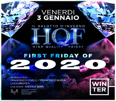 HQF - CARAGATTA - FIRST FRIDAY OF 2020 - Boccaccio Club