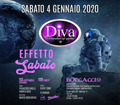 DIVA - EFFETTO SABATO - Boccaccio Club