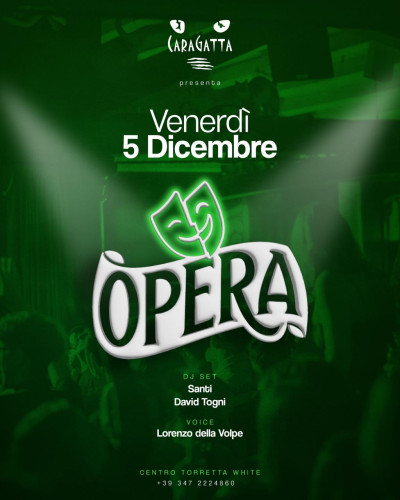 CARAGATTA - OPERA - Boccaccio Club