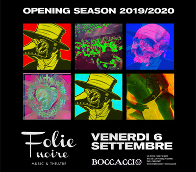 FOLIE NOIRE - OPENING SEASON 2019/2020 - Boccaccio Club