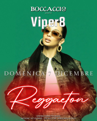 VIPER8 - REGGAETON - Boccaccio Club