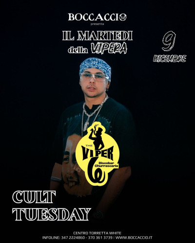 VIPERA - CULT TUESDAY - Boccaccio Club