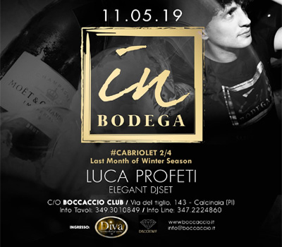 IN BODEGA - Boccaccio Club