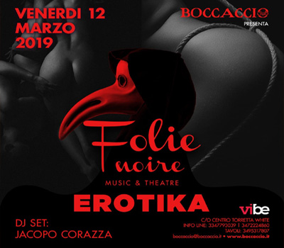 FOLIE NOIRE - EROTIKA - Boccaccio Club