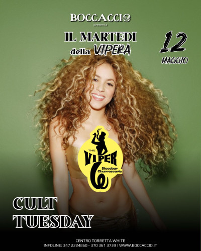 VIPERA - CULT TUESDAY - Boccaccio Club