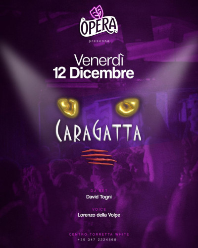 CARAGATTA - OPERA - Boccaccio Club