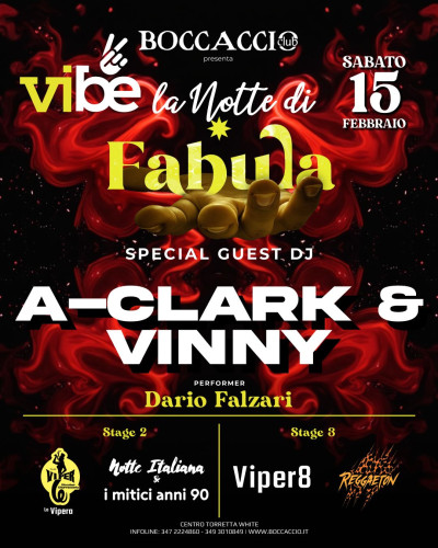 VIBE-FABULA A-CLARK - Boccaccio Club