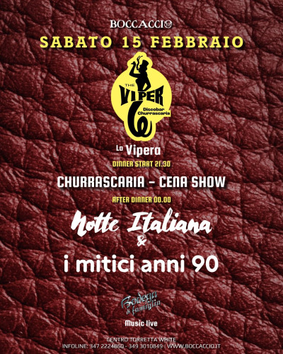 VIPERA - Boccaccio Club