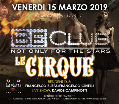 HQF - CARAGATTA - LE CIRQUE - Boccaccio Club