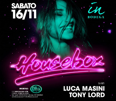 IN BODEGA  - Boccaccio Club