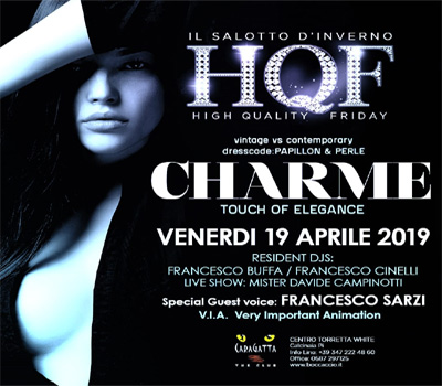 HQF - CARAGATTA - CHARME - Boccaccio Club