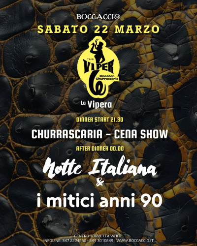 VIPERA - Boccaccio Club