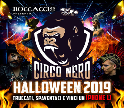CIRCO NERO - HALLOWEEN 2019 - Boccaccio Club