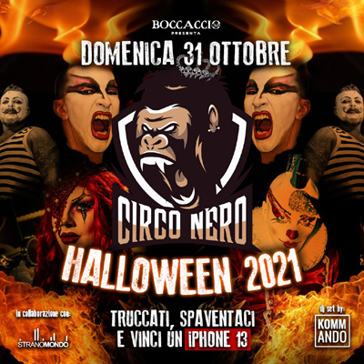 VIBE - HALLOWEEN 2021 - Circo Nero - Boccaccio Club