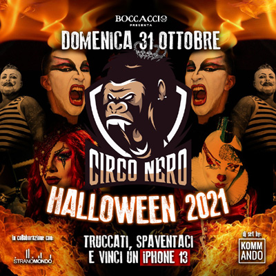 VIBE - HALLOWEEN 2021 - Circo Nero - Boccaccio Club